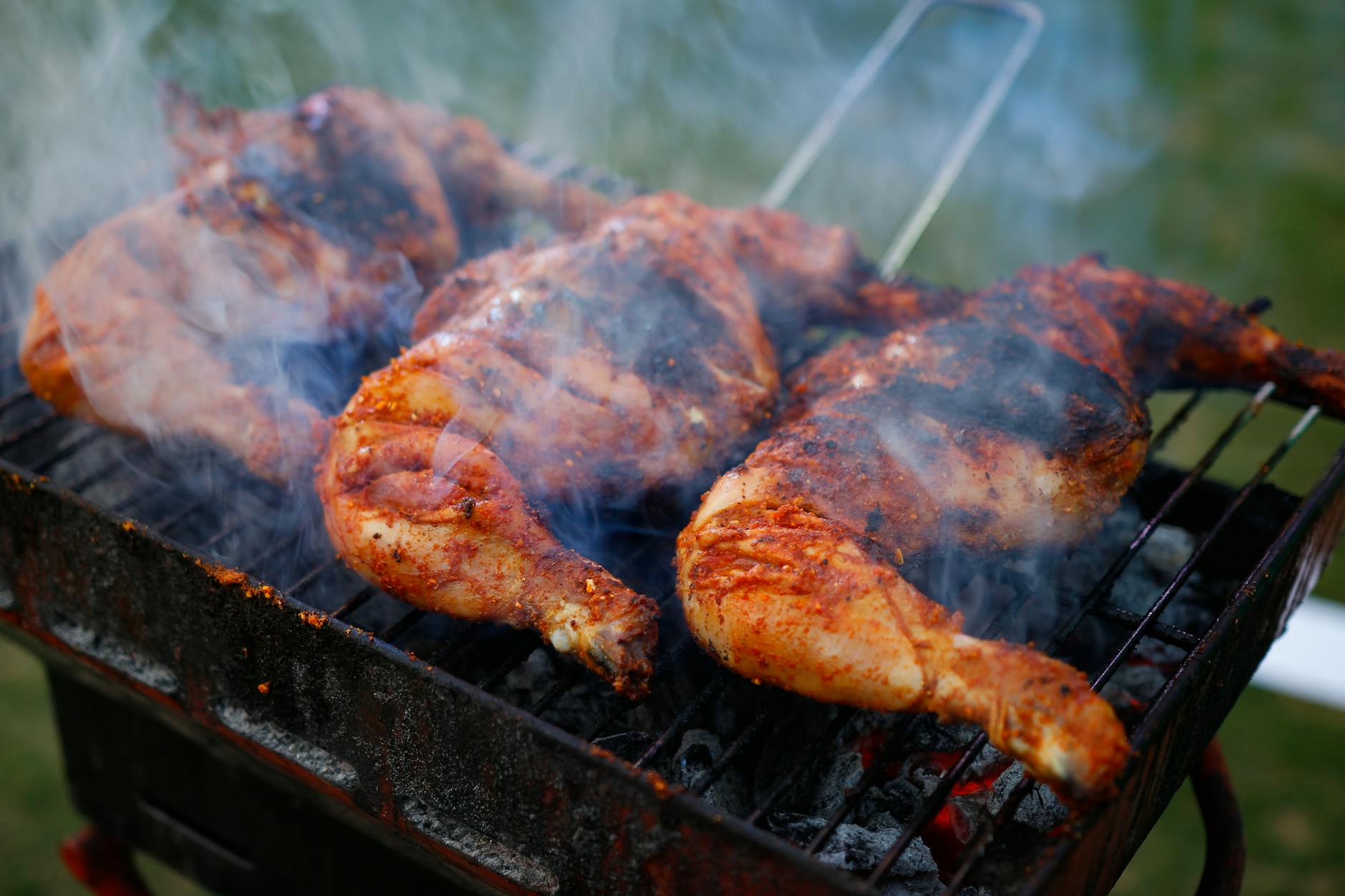 Easy Smoked Chicken Thighs on an Offset Smoker (Beginner Friendly)