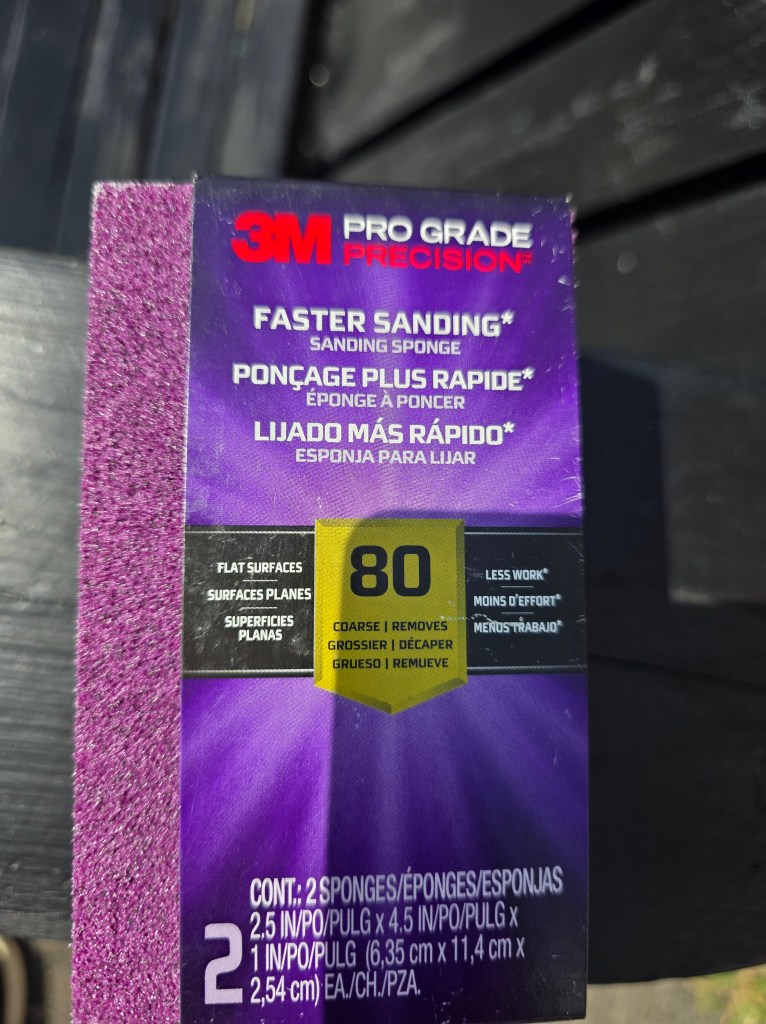 3M sandpaper sponges