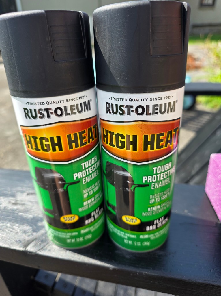 Rustoleum High Heat spray paint
